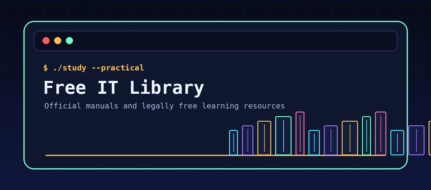 A legally free IT library banner