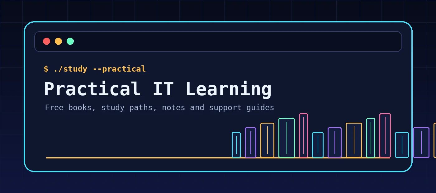 Practical IT learning that does not stop at reading banner